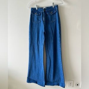 ROLLAS wide leg jeans